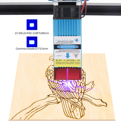 Machine de gravure de coupe laser à diodes de bureau Comgo Z1